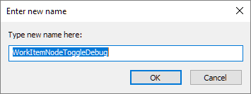 This is a picture of the rename dialog.